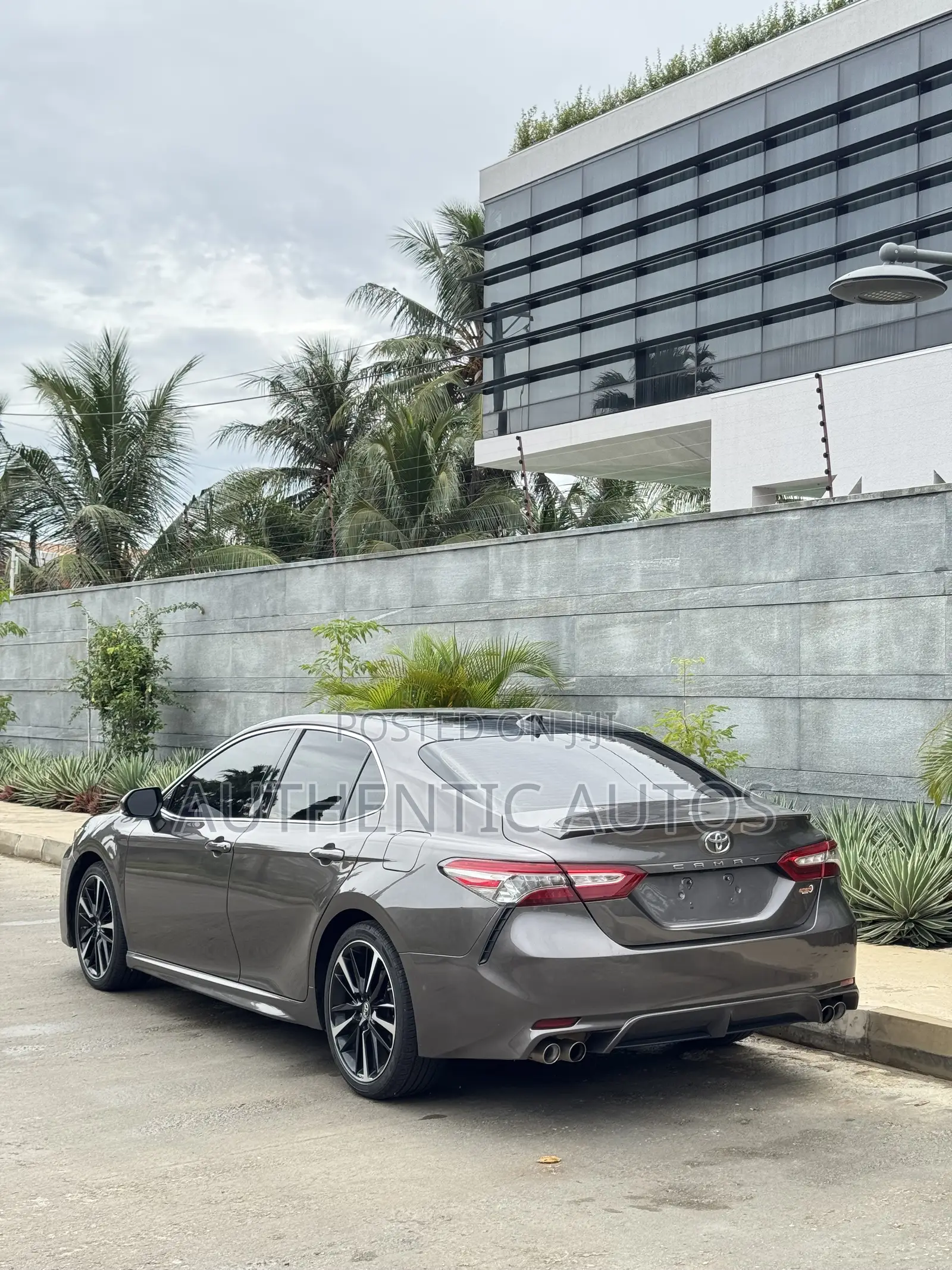 Toyota Camry XSE (2.5L 4cyl 8A) 2019 Gray