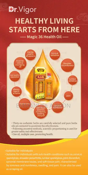 Chinese Magic Oil For Bone Joint Pains