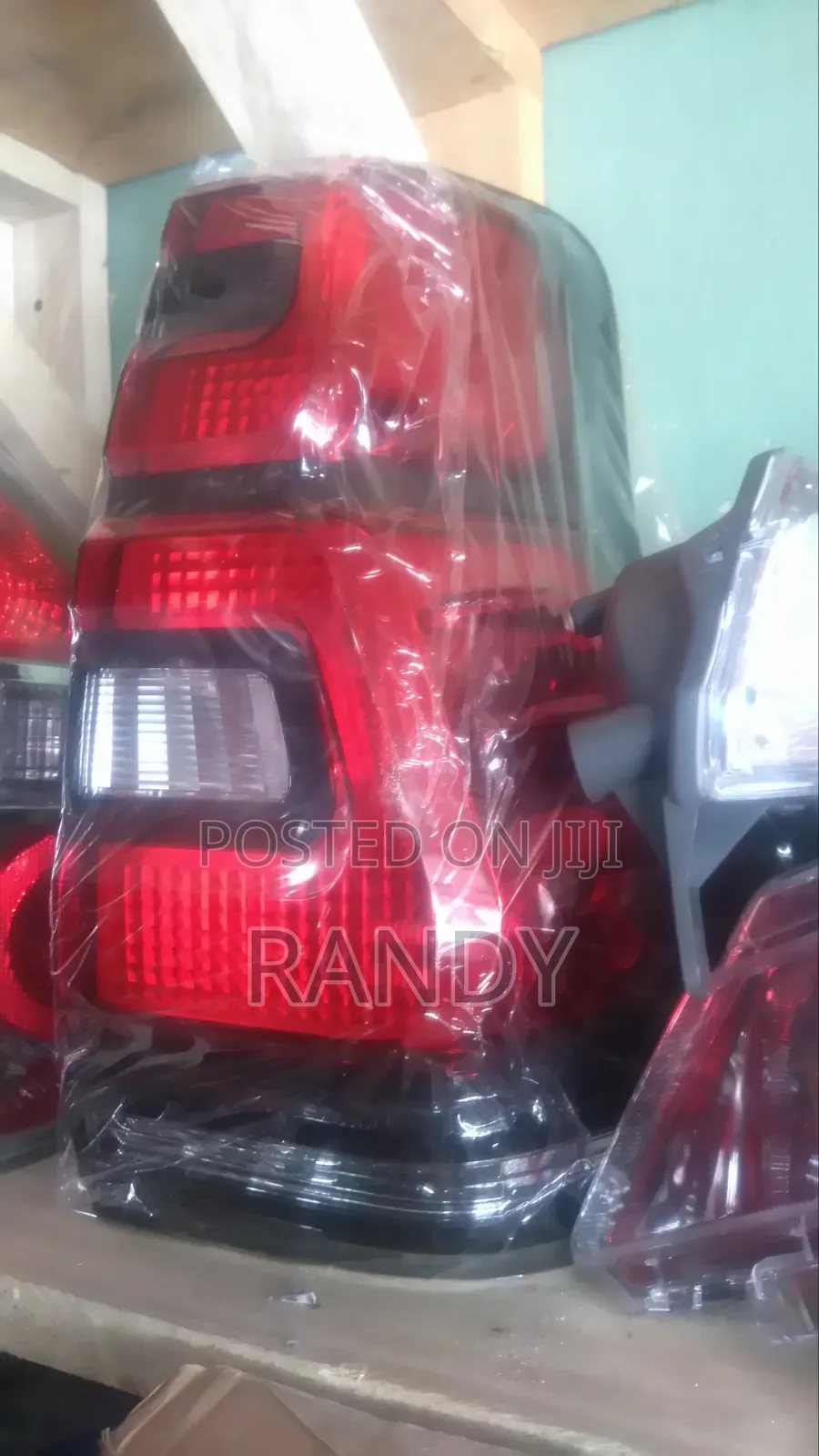 Toyota Prado 2019 Tail Light Bumper