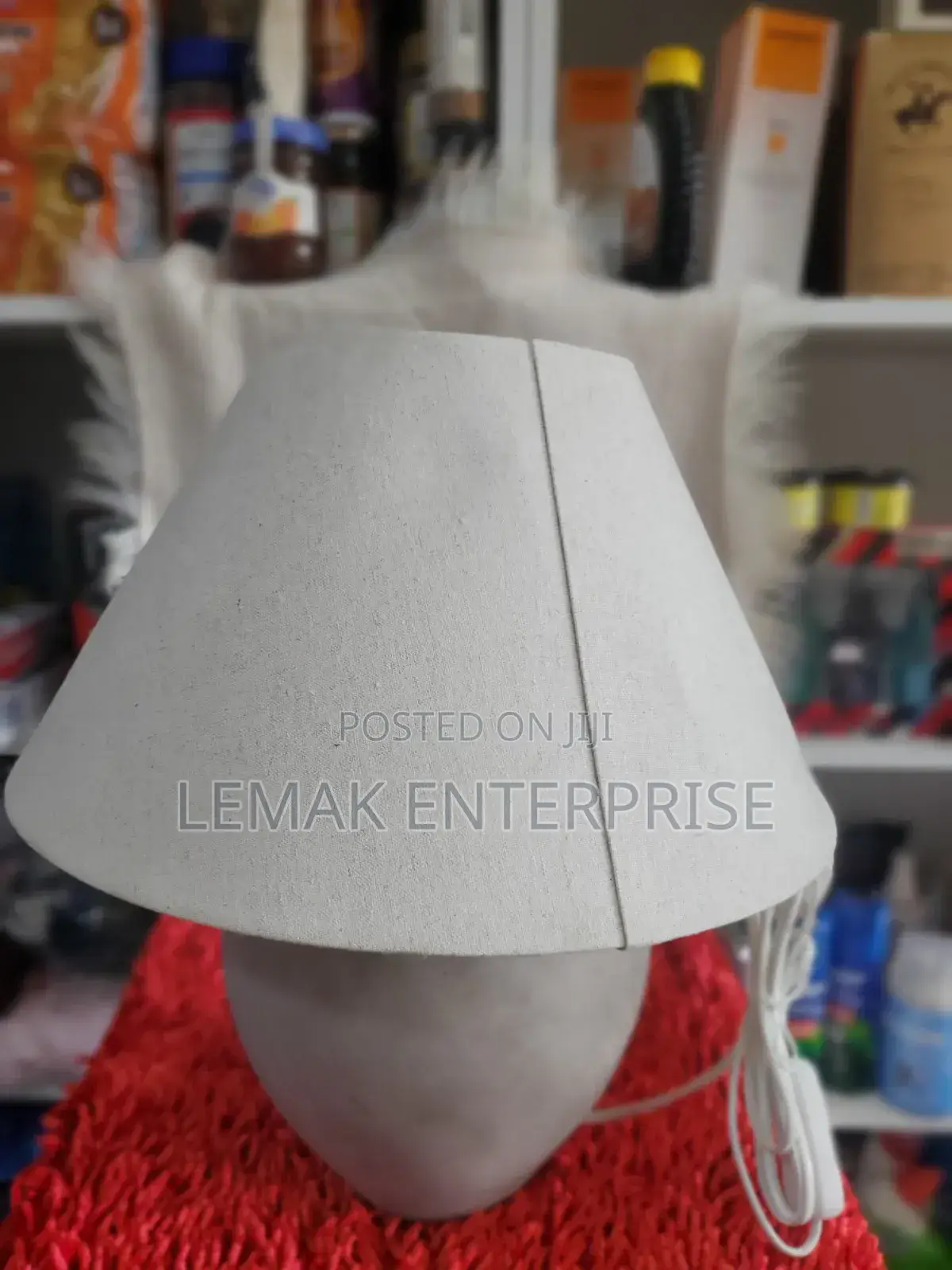 Ceramic Pot Table Lamp/Bedside Lamp From Uk