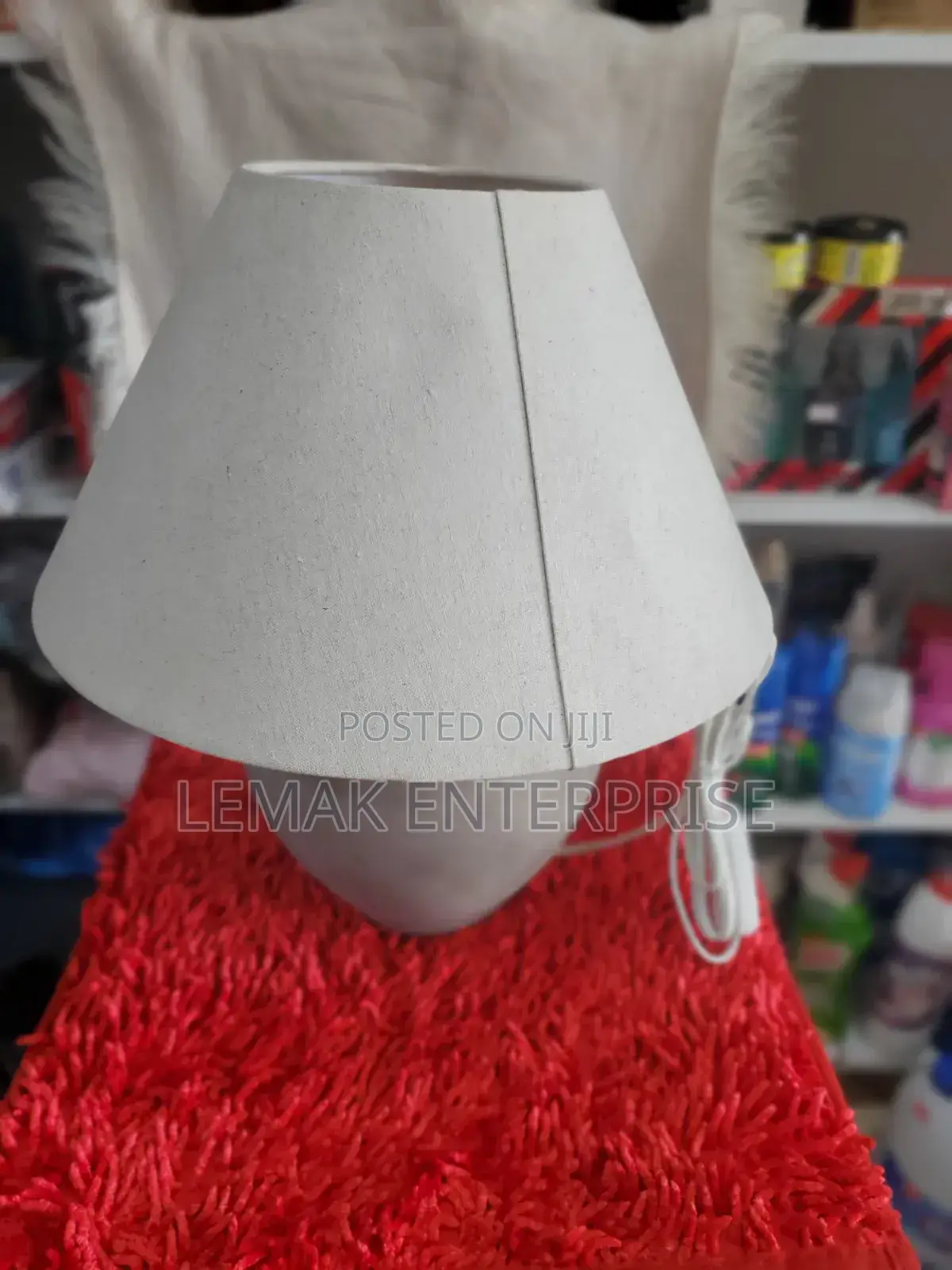 Ceramic Pot Table Lamp/Bedside Lamp From Uk