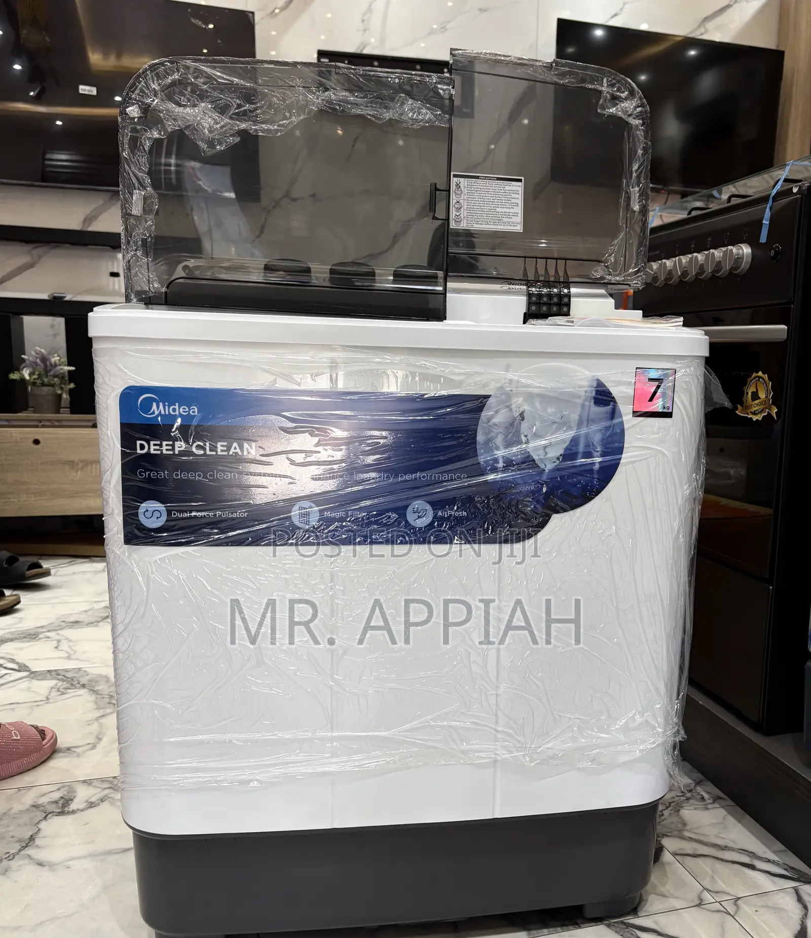 Order Affordable Midea Twin Tub Washing Machine(Transparent Lid) 