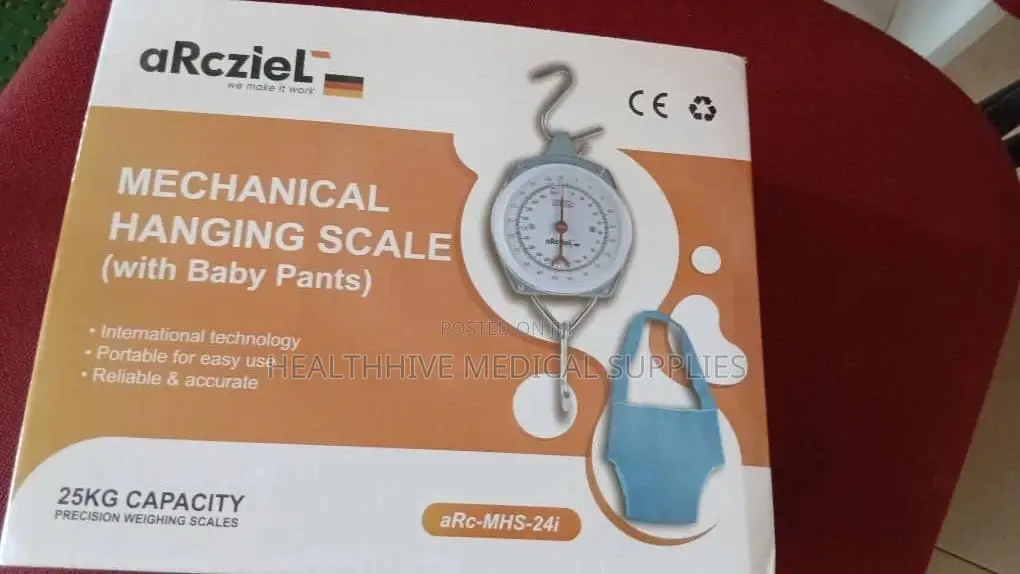 Mechanical Hanging Scale With Baby Pants