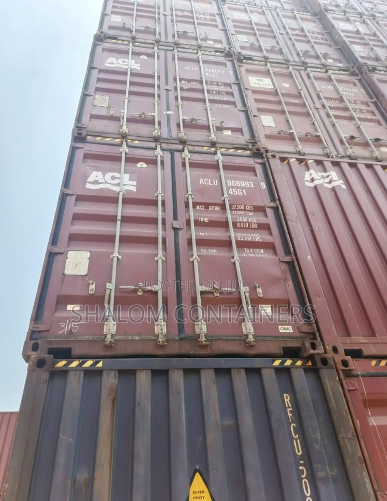 Reduced To Clear: Affordable 20ft Empty Dry Containers For Sale