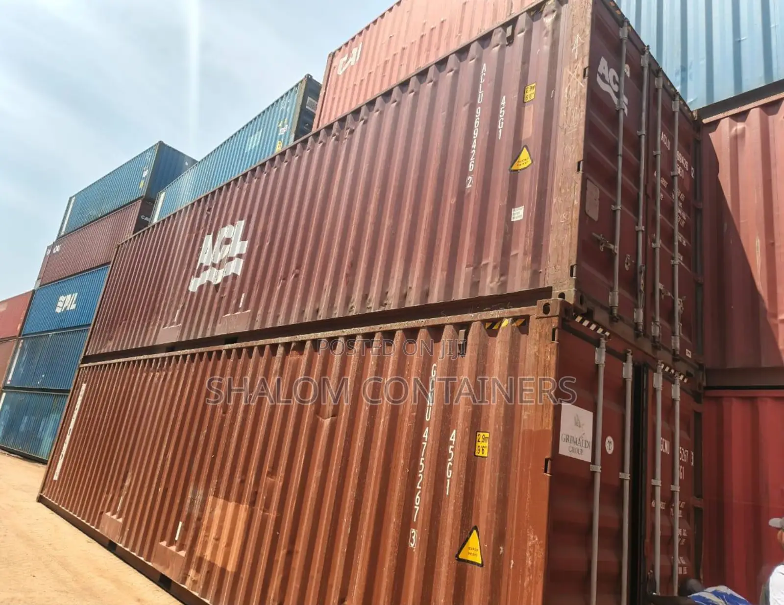 Reduced To Clear: Affordable 20ft Empty Dry Containers For Sale