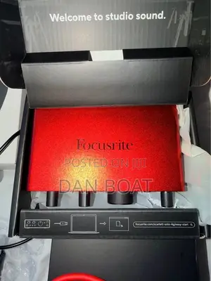 Focusrite Scarlett Solo Soundcard (4th Generation-Current Version)