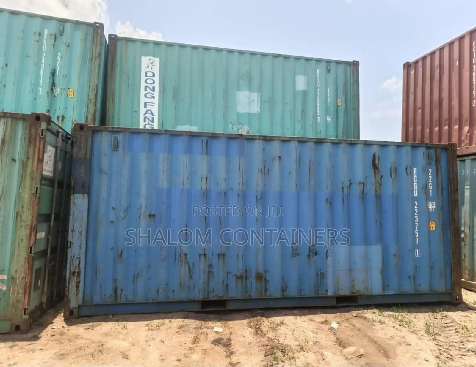 Reduced To Clear: Affordable 20ft Empty Dry Containers For Sale
