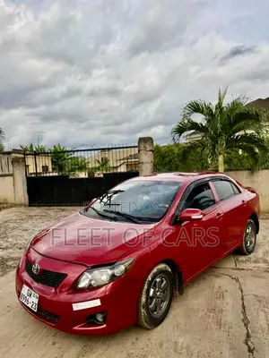 Toyota Corolla 2009 Red