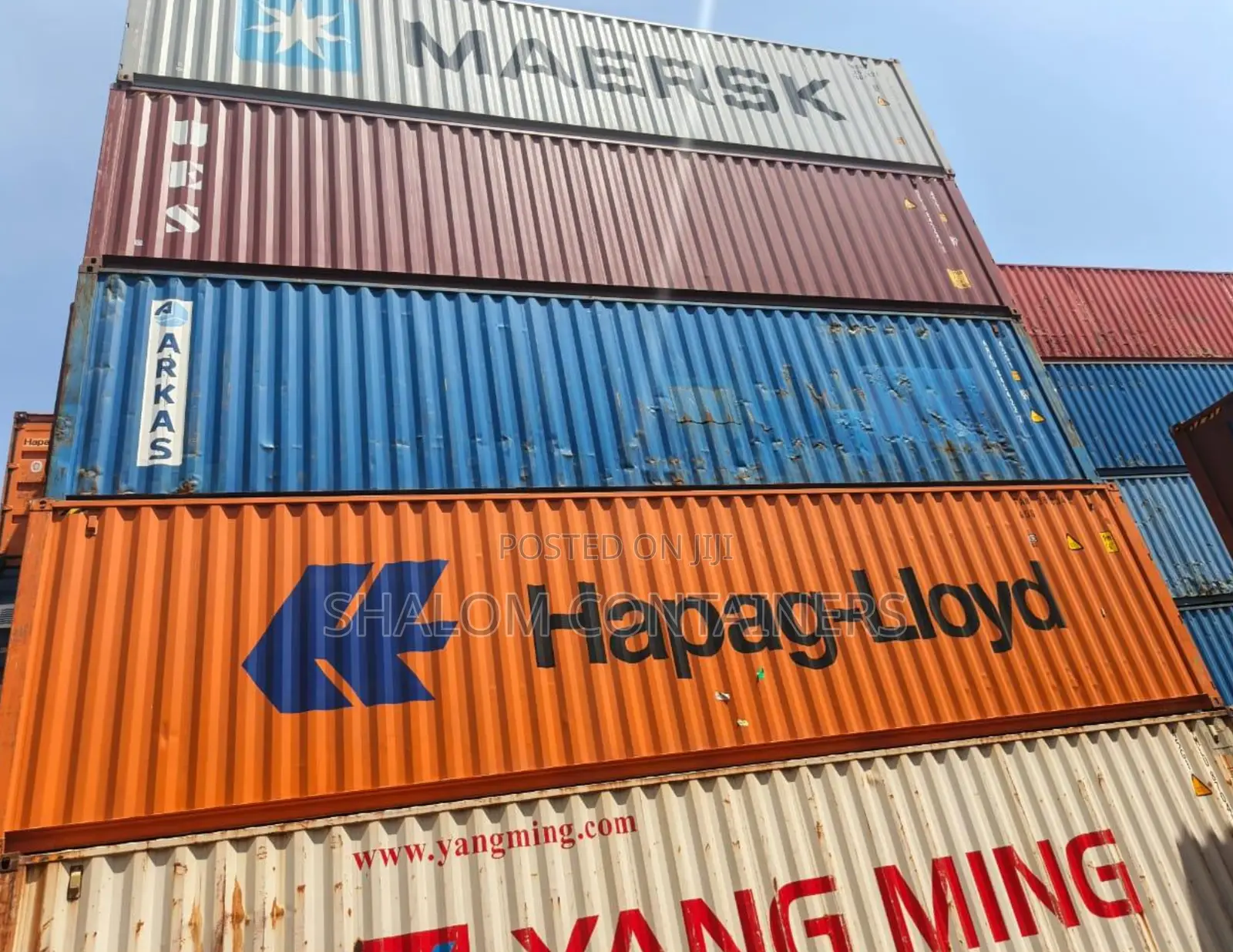Reduced To Clear: Affordable 20ft Empty Dry Containers For Sale