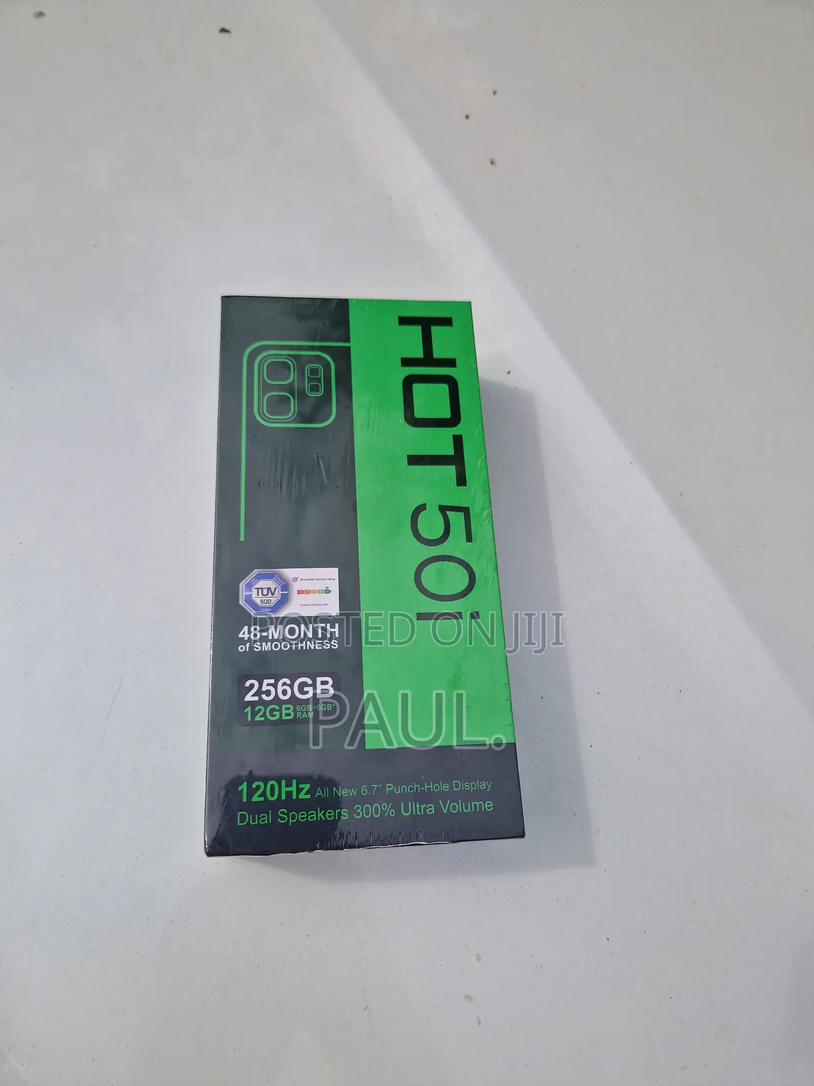 New Infinix Hot 50i 256 GB Black