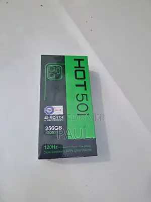 New Infinix Hot 50i 256 GB Black
