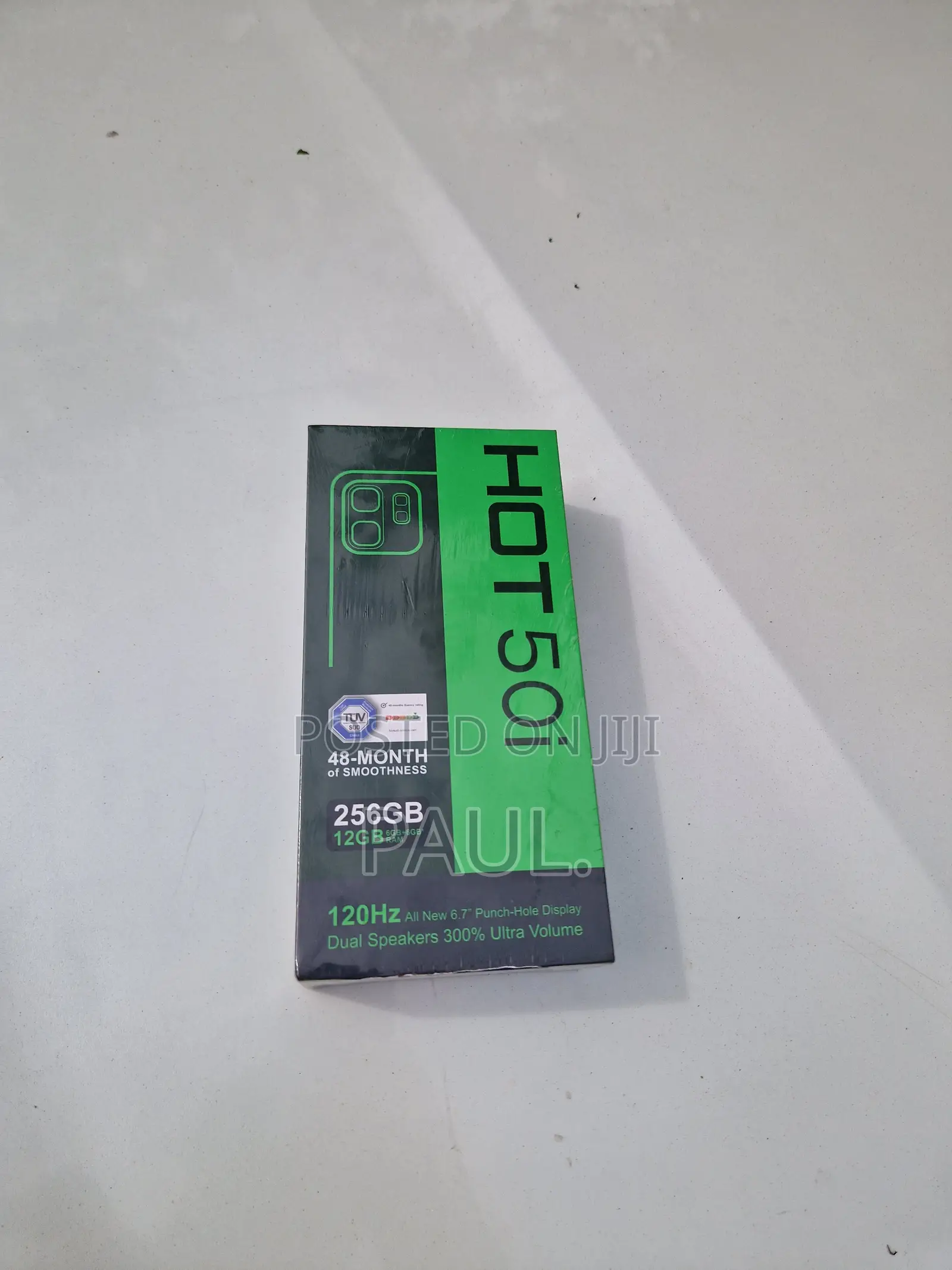 New Infinix Hot 50i 256 GB Black