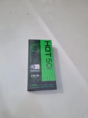 New Infinix Hot 50i 256 GB Black