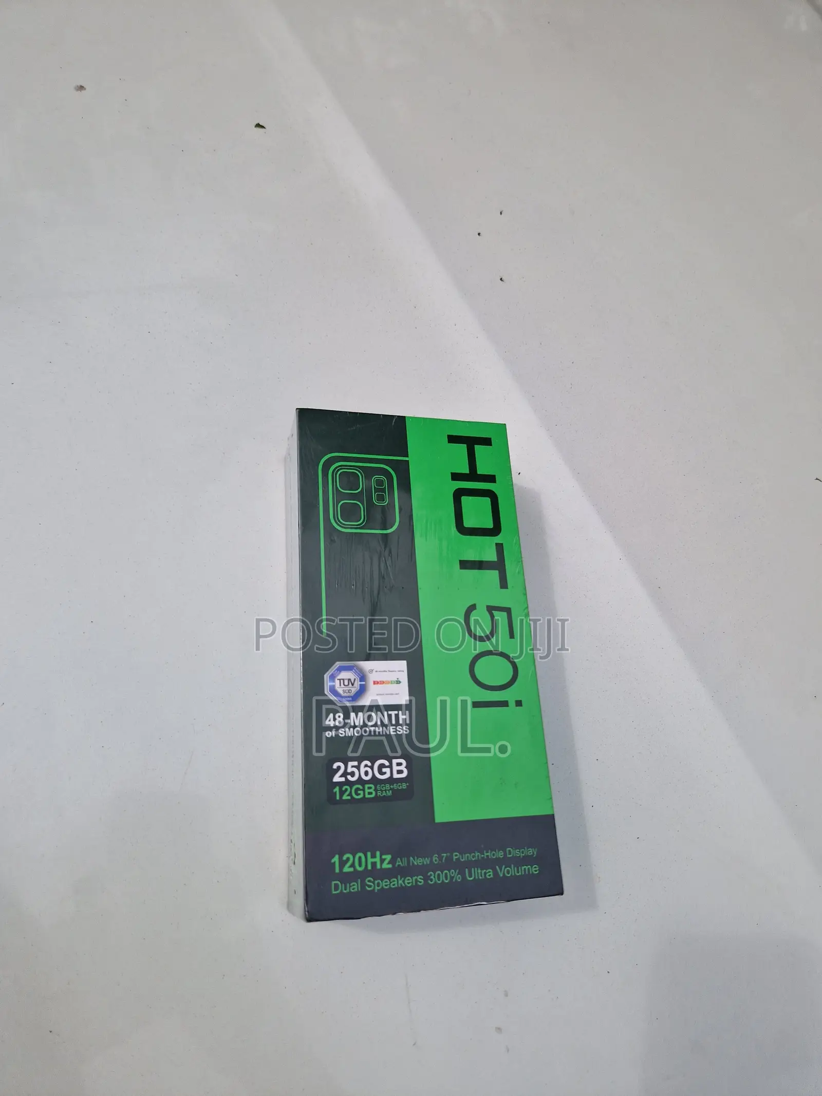 New Infinix Hot 50i 256 GB Black