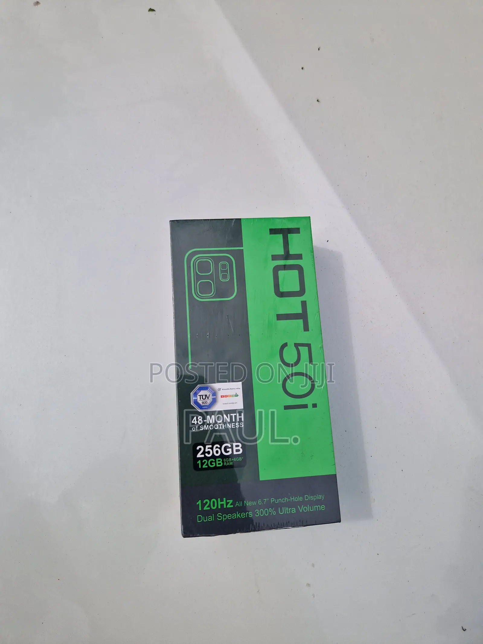 New Infinix Hot 50i 256 GB Black