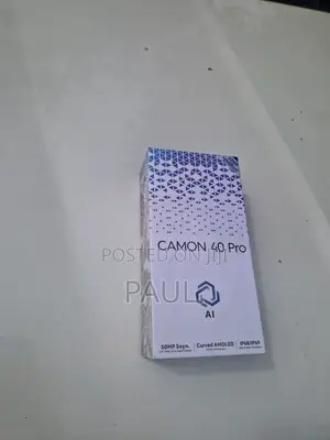 New Tecno Camon 40 Pro 5G 256 GB Black