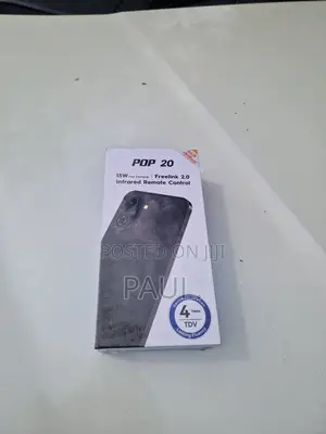 New Tecno Pop 20 128 GB Black