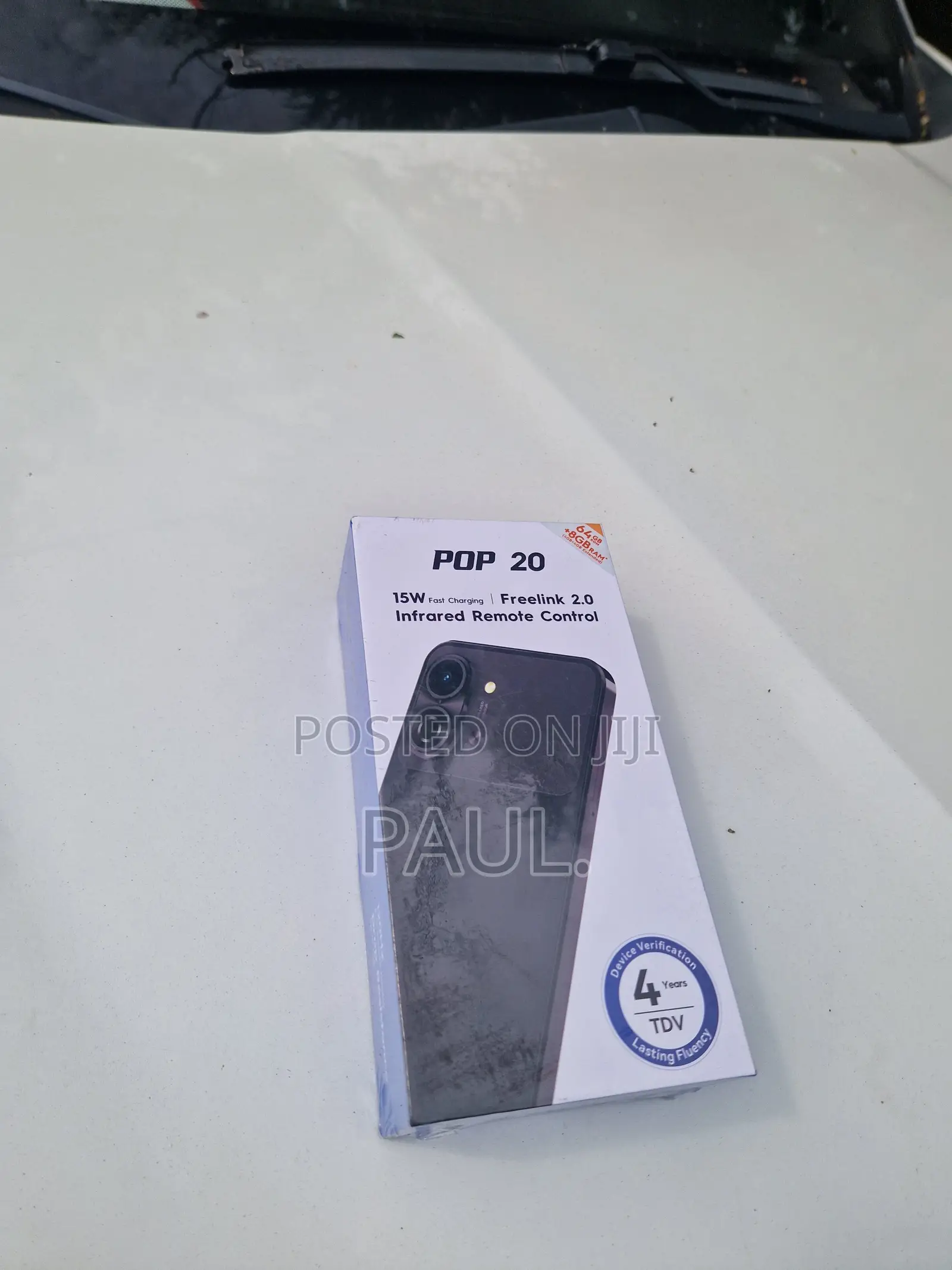 New Tecno Pop 20 128 GB Black