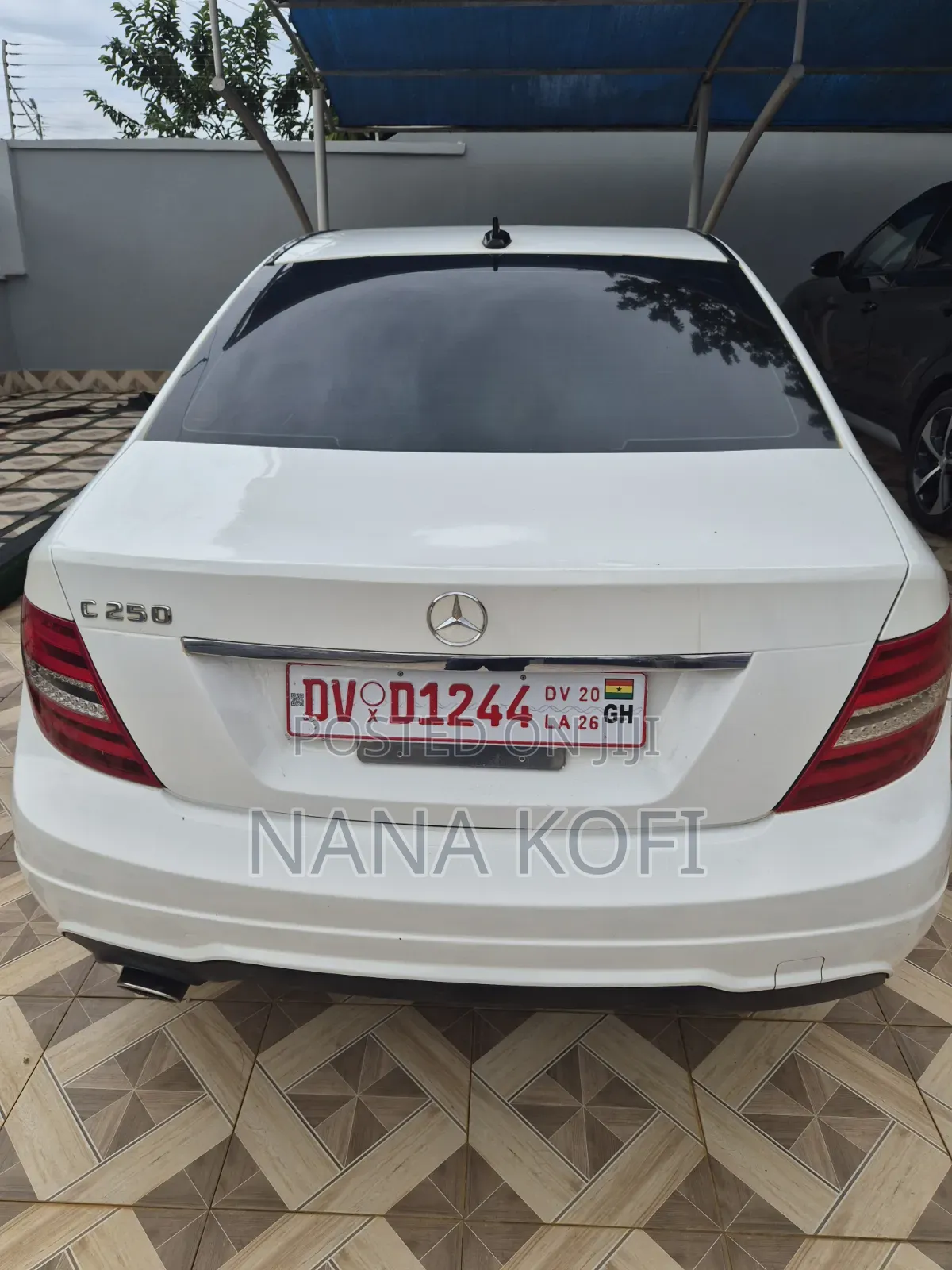 Mercedes-Benz C250 2014 White