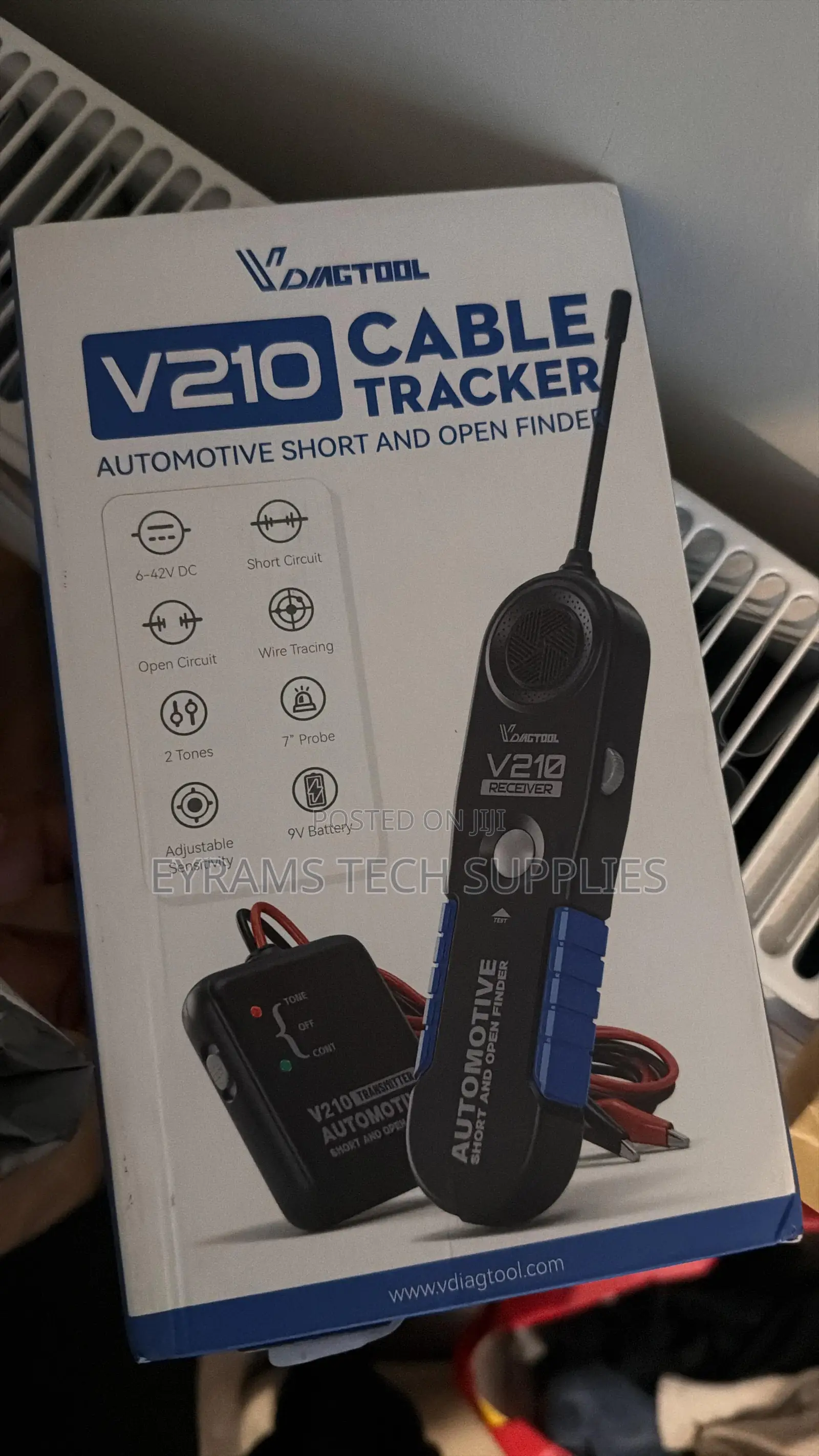 V210 Automotive Wire Tracer Broken Detector Tool, Power Circuit Fault