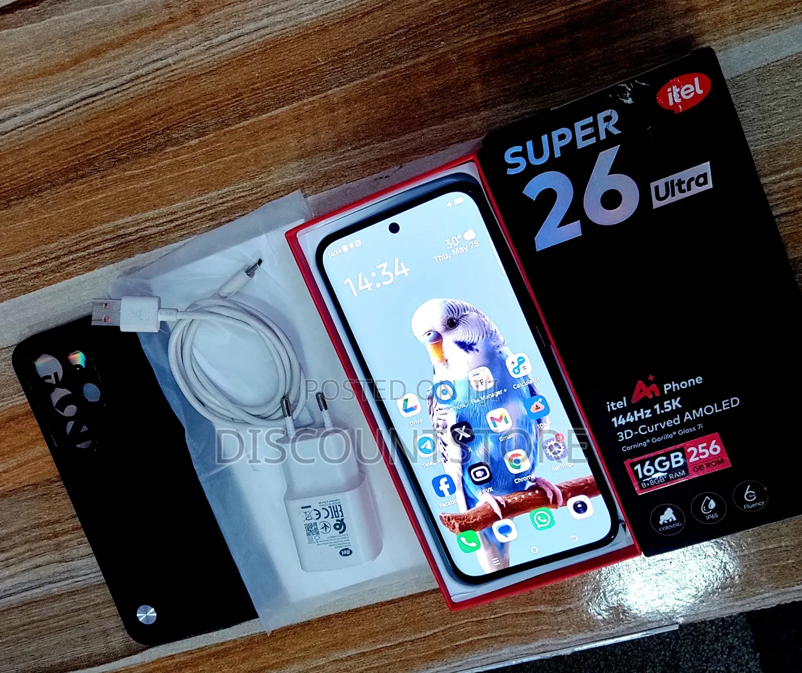 Itel S26 Ultra 256 GB Blue