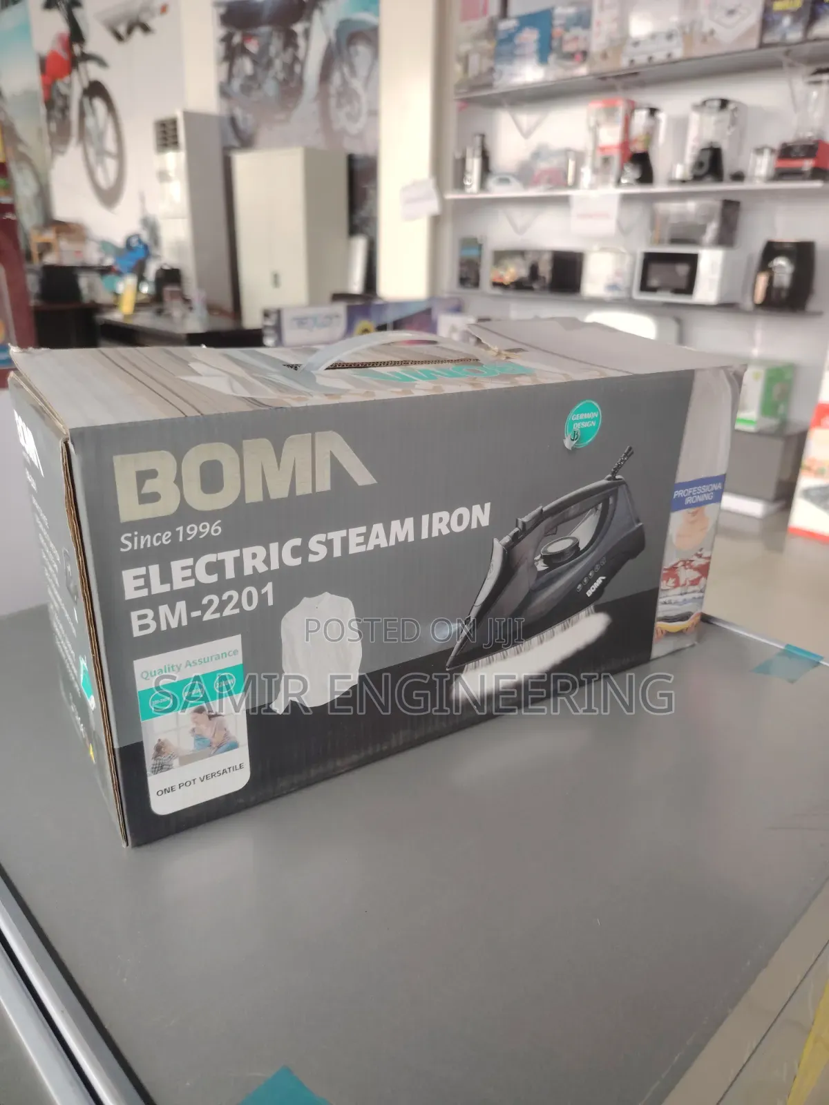 Boma Bm-2201: Precision Steam for Flawless Fabric.