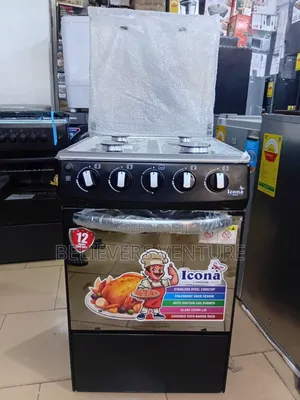 Icona 4 Burner Gas Cooker – Fast Efficient Cooking