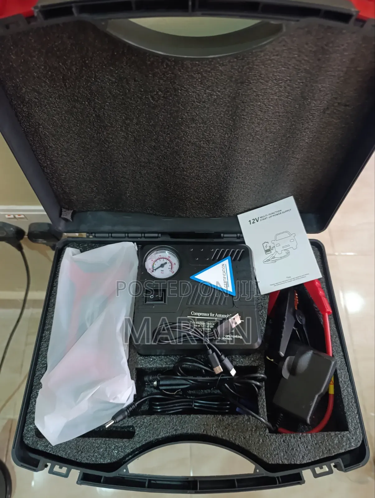 Multifunction Jump Starter And Tyre Inflator