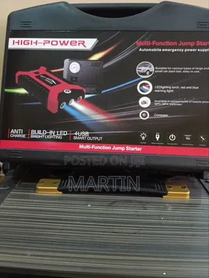 Multifunction Jump Starter And Tyre Inflator