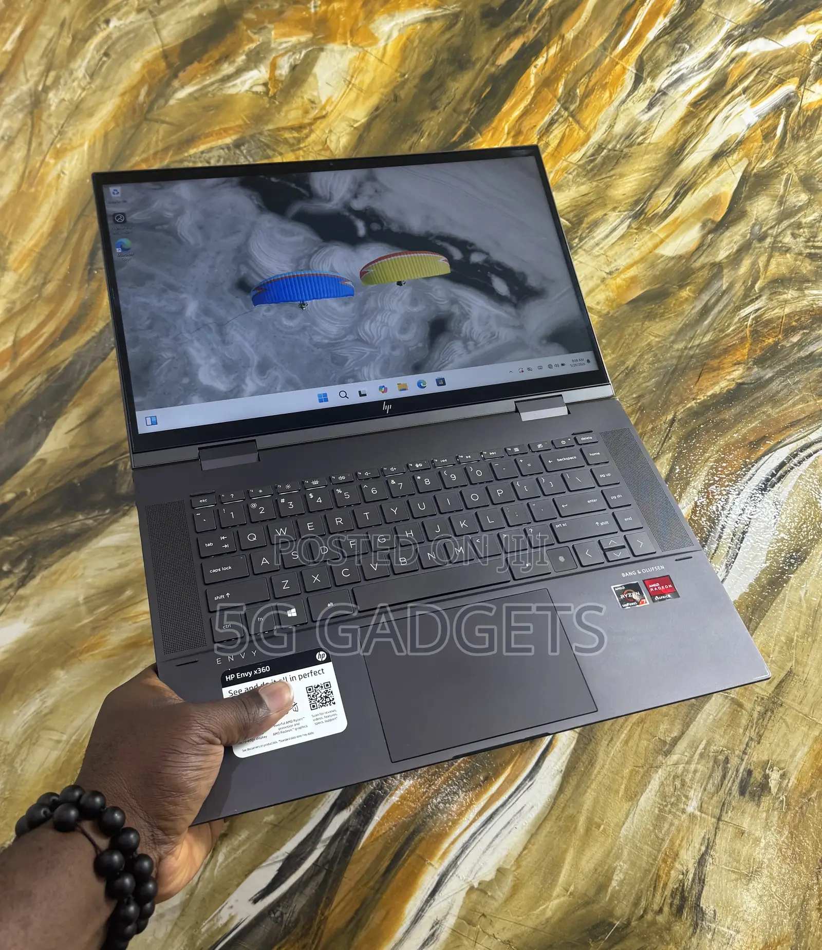 Laptop HP Envy X360 15t 16GB AMD Ryzen 7 SSD 512GB