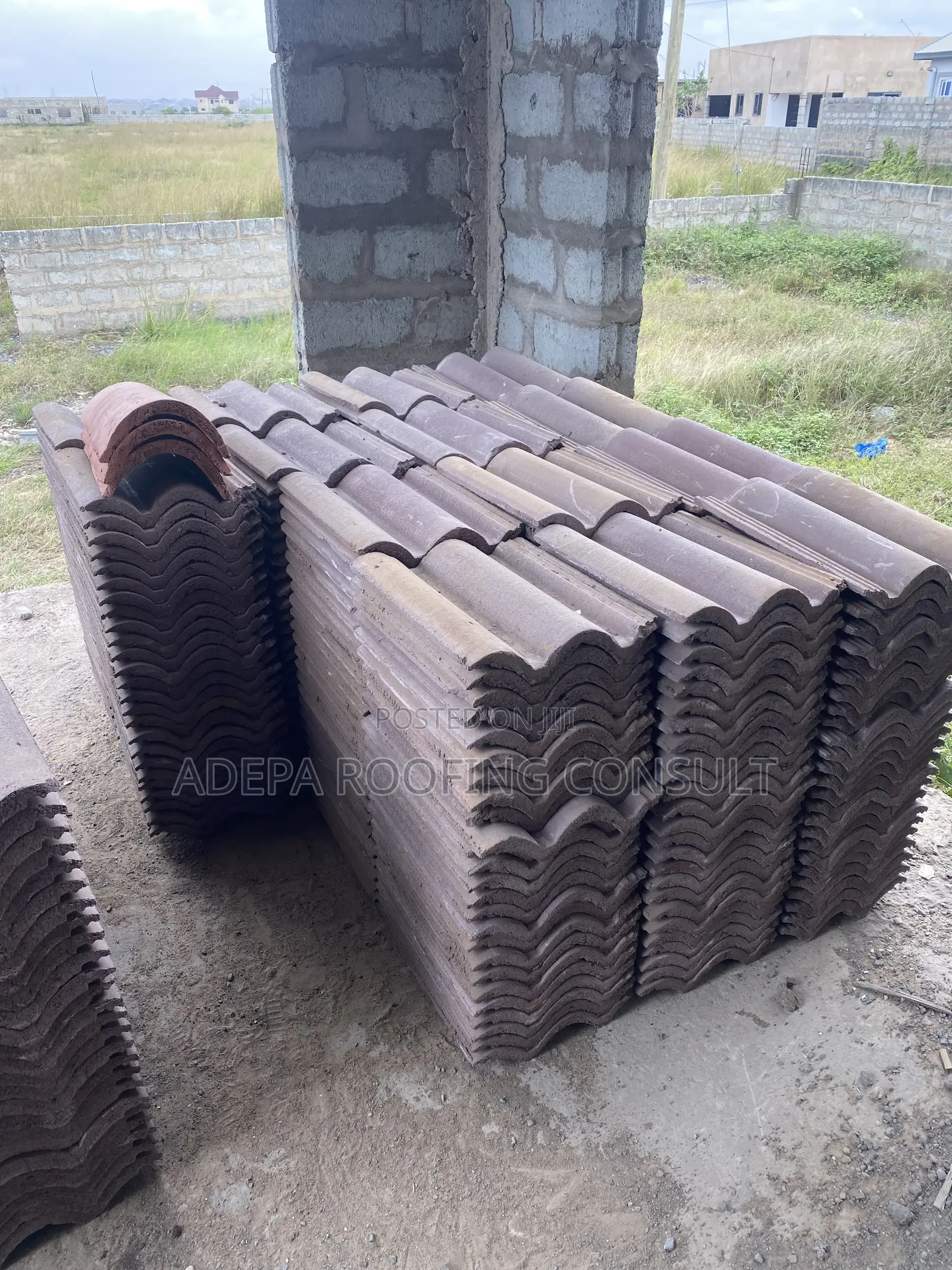 Ridge Caps and Tiles on Large Quantity
