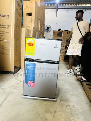 Grab the New Midea Table Top Fridge Double Door 87l