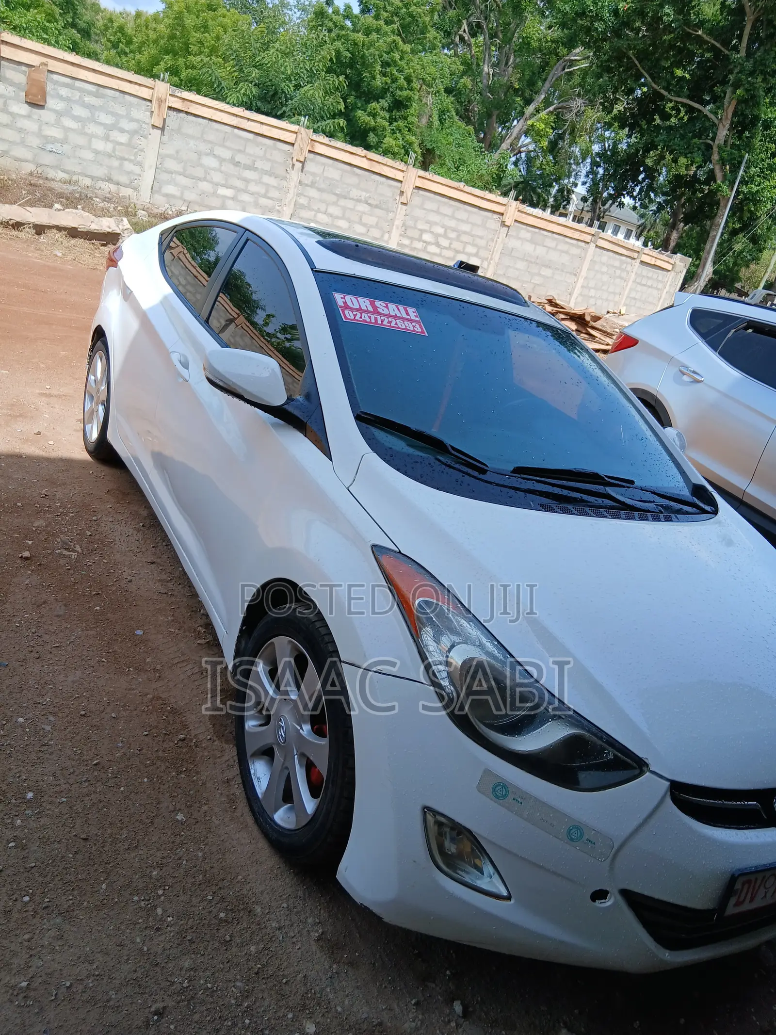 Hyundai Elantra Limited Sedan FWD (1.8L 4cyl 6A) 2013 White
