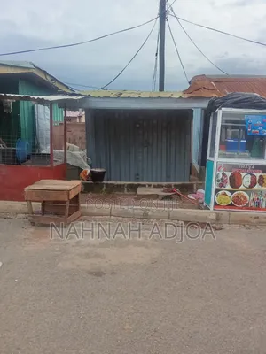 A Fairly Used 6 by 10 Container Shop for Sale, at Anyaa at a Good Area