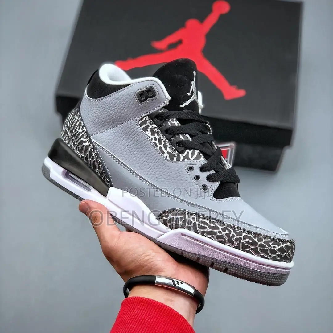Original Nike Air Retro Jordan 3 Cool Grey