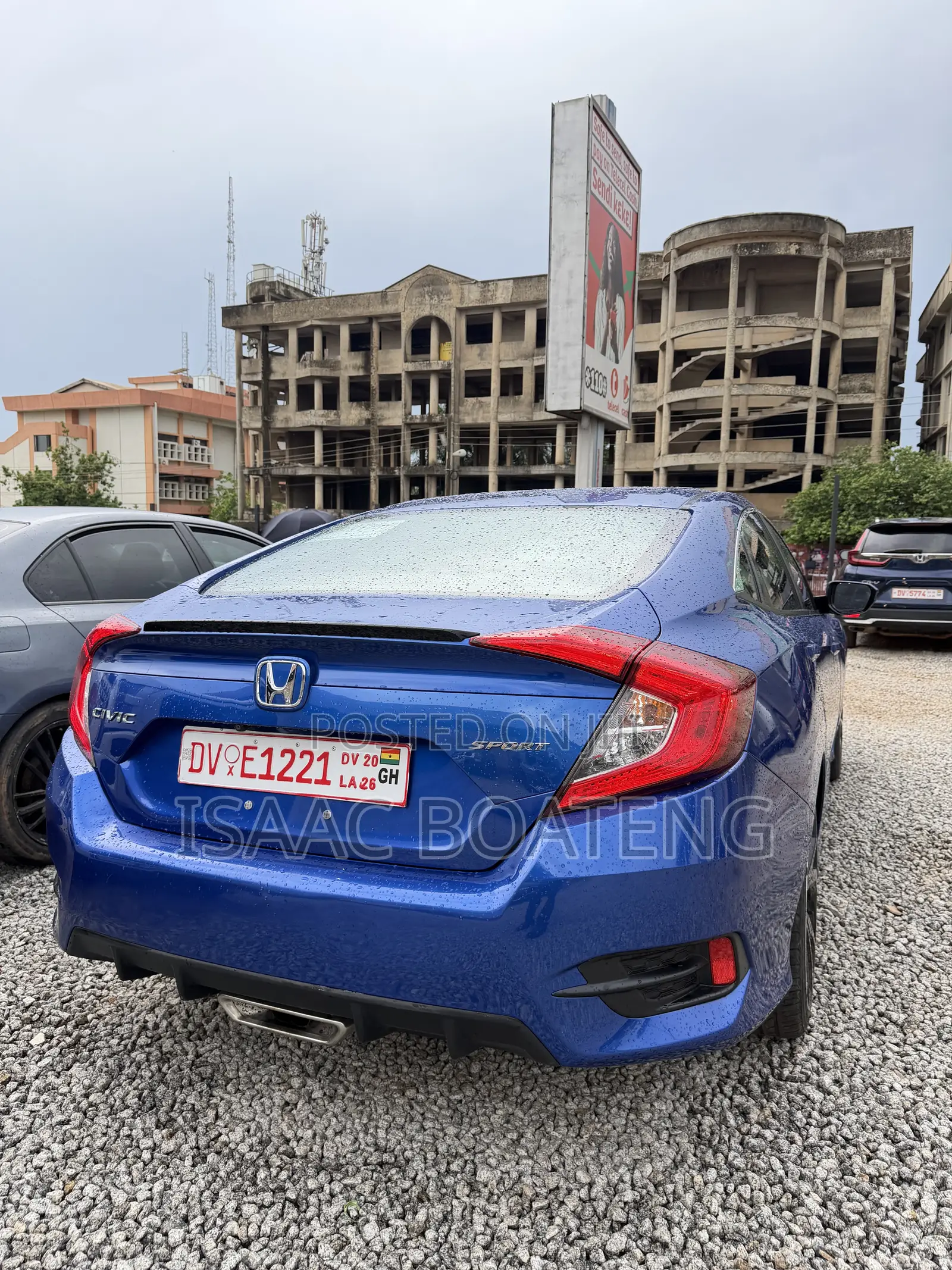 Honda Civic Sport Sedan 2020 Blue