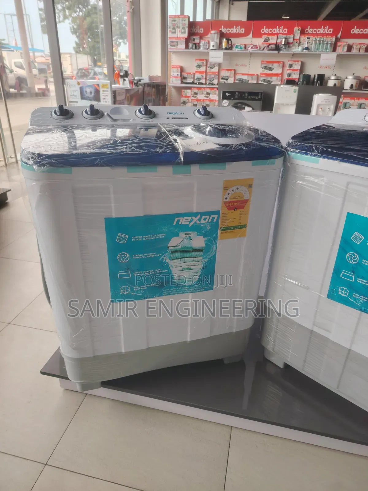 Premium Clean, Pocket-Friendly: Nexon 10kg Twin Tub