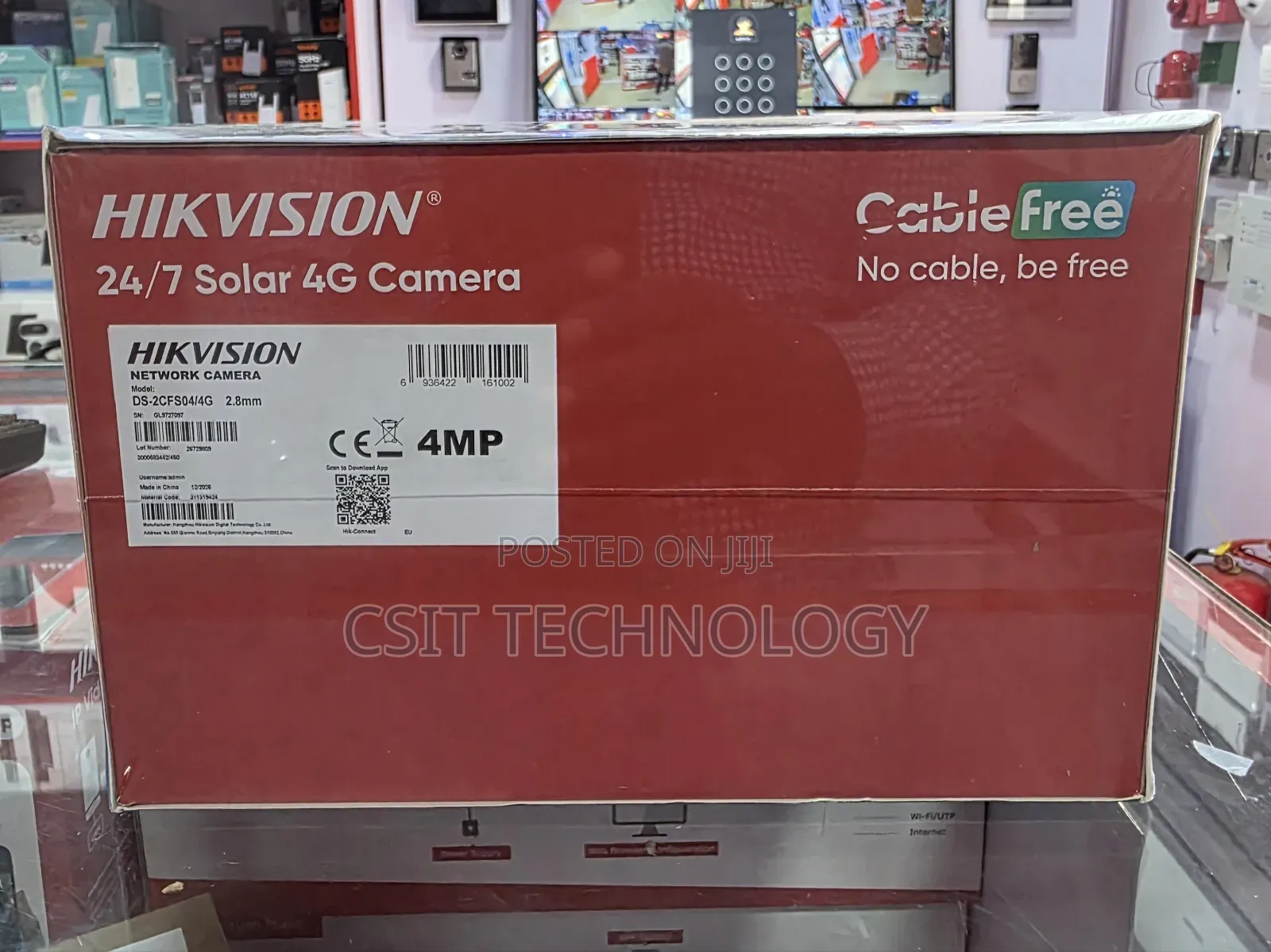 So4 Hikvision 4g Camera