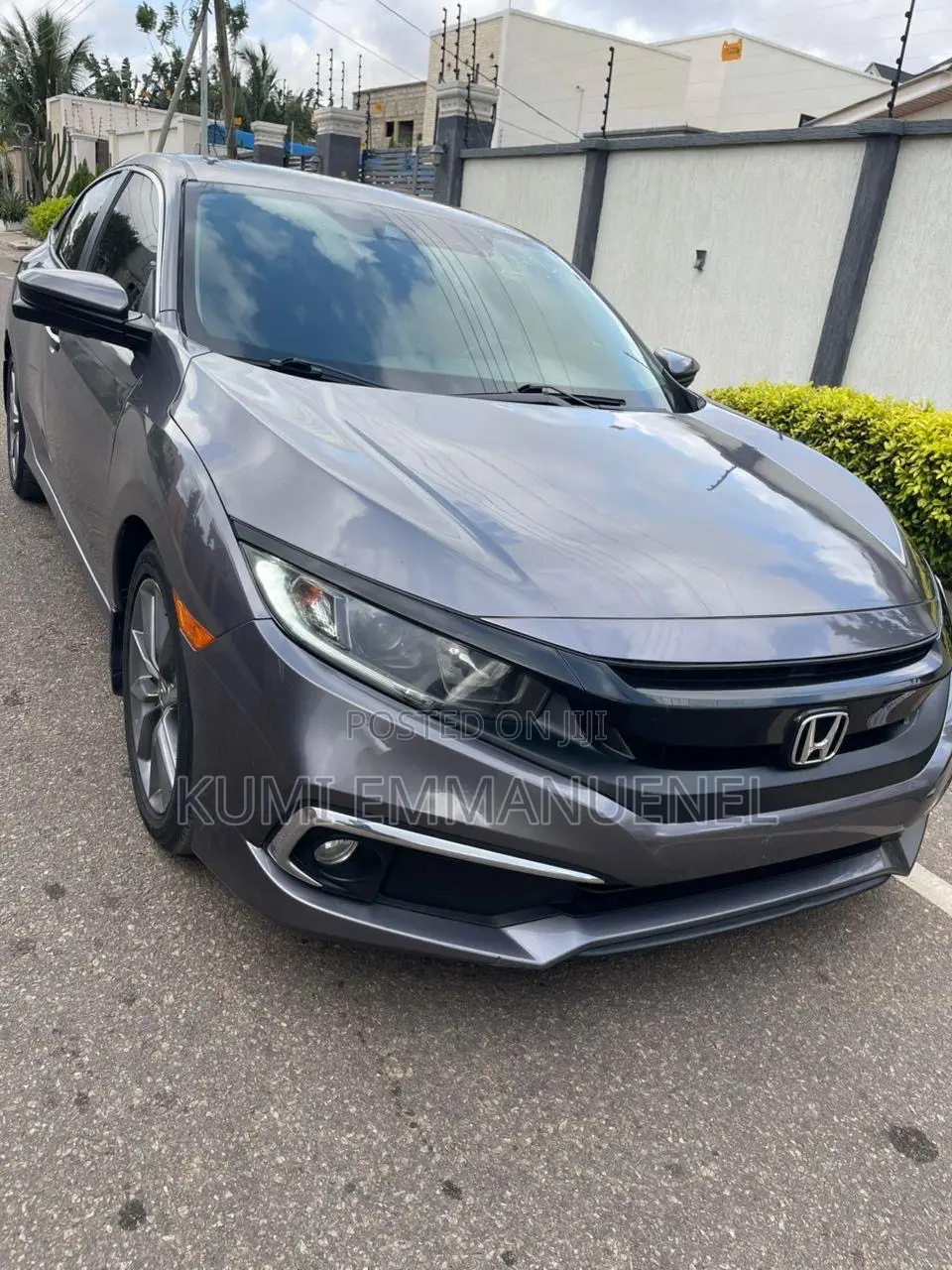 Honda Civic EX Sedan 2019 Gray