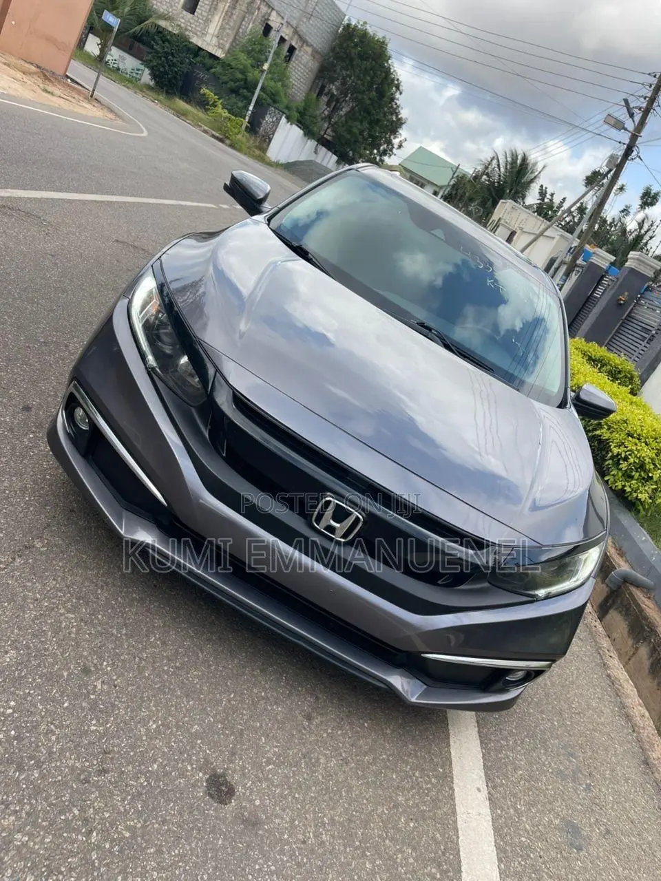 Honda Civic EX Sedan 2019 Gray