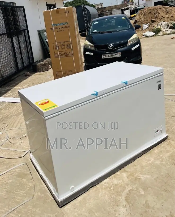 Purchase Authentic Midea 418l 1 Door Freezer(White) 