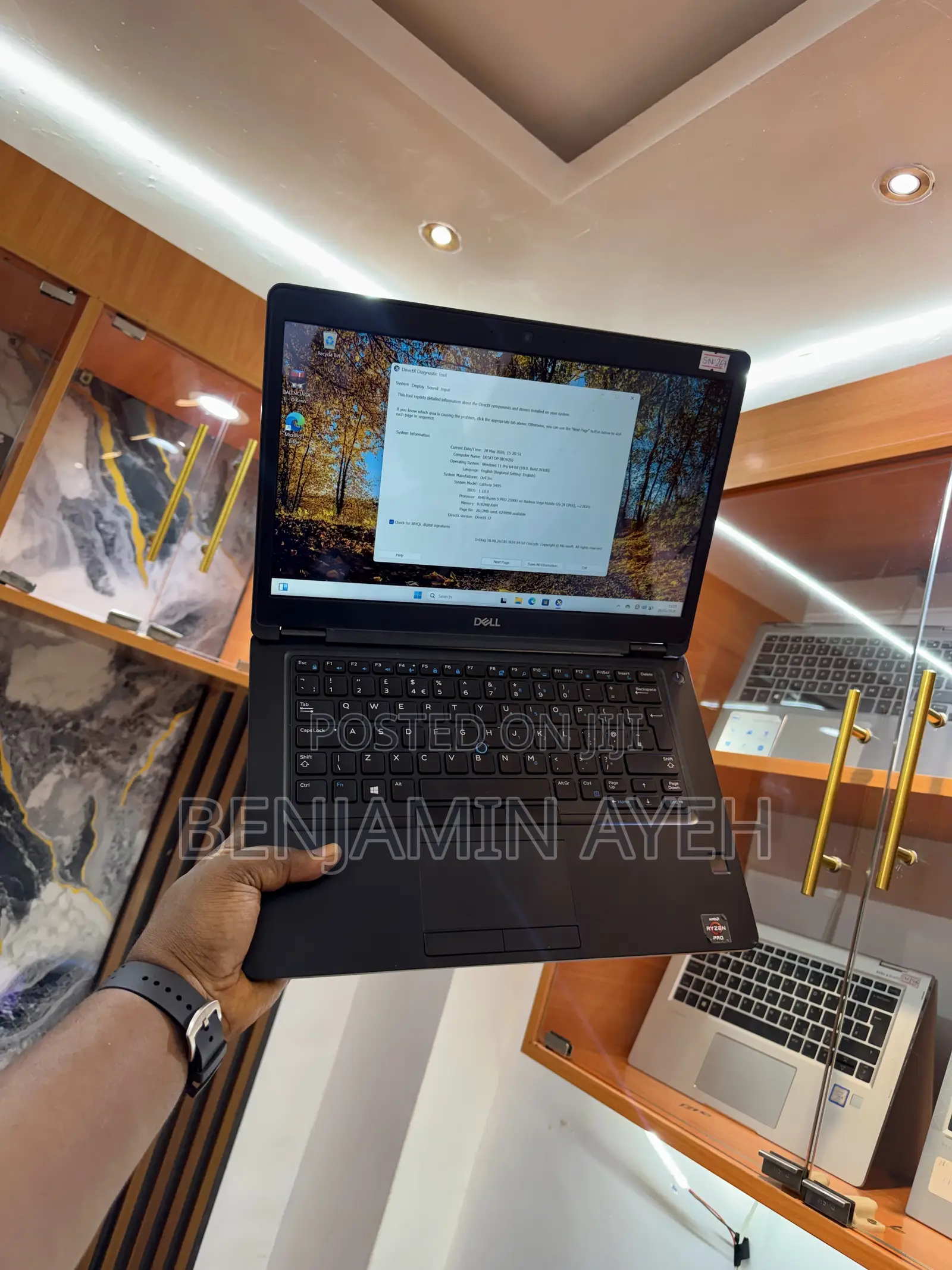 Laptop Dell Latitude 5491 8GB AMD Ryzen 5 SSD 256GB