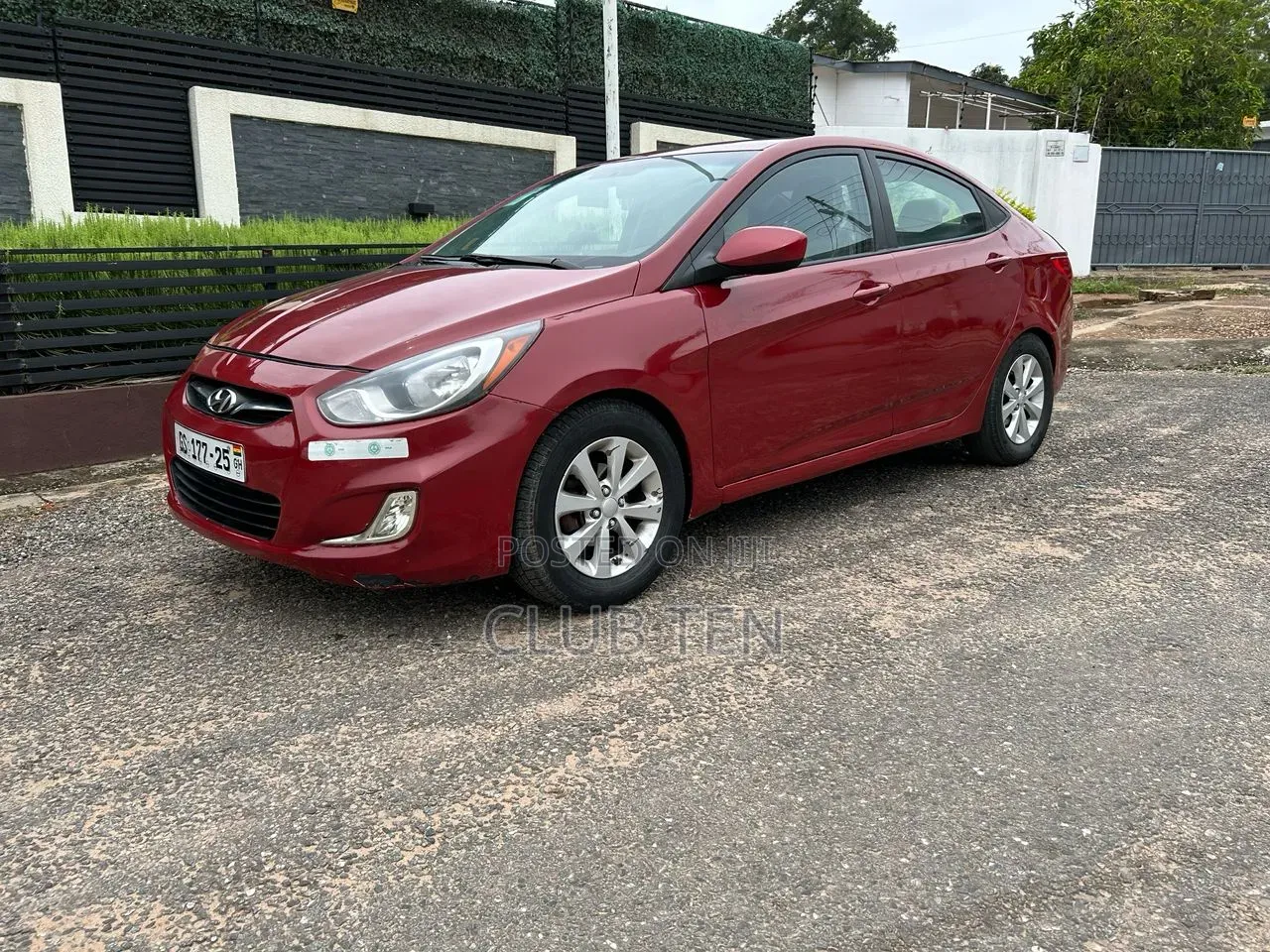 Hyundai Accent GLS Automatic 2012 Red