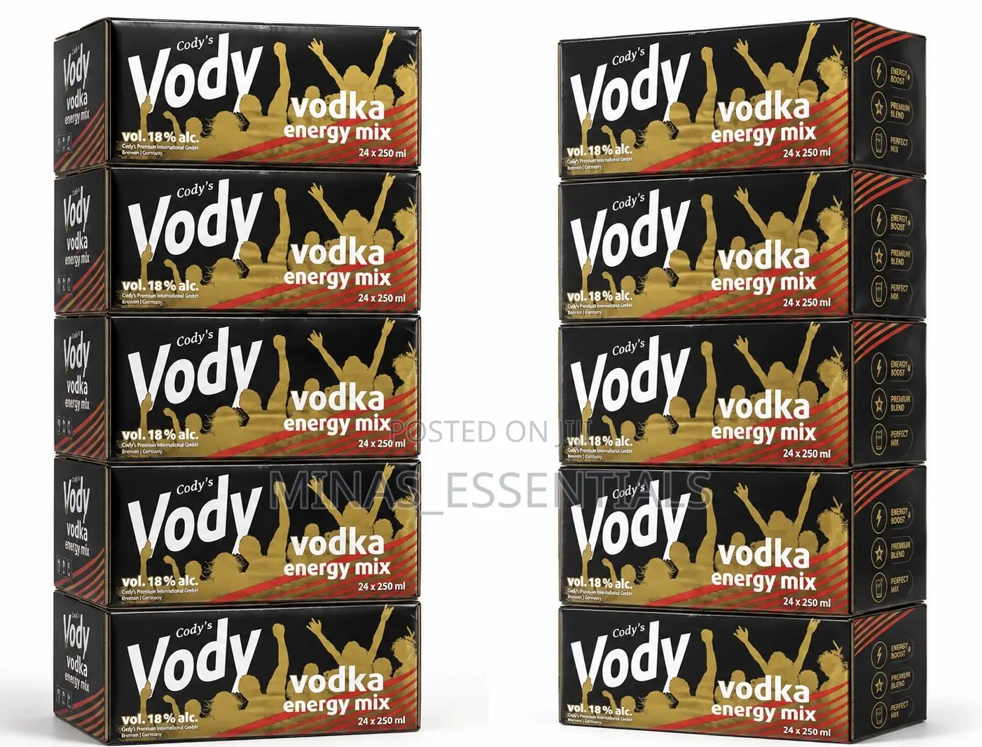 Vody Vodka Energy Mix