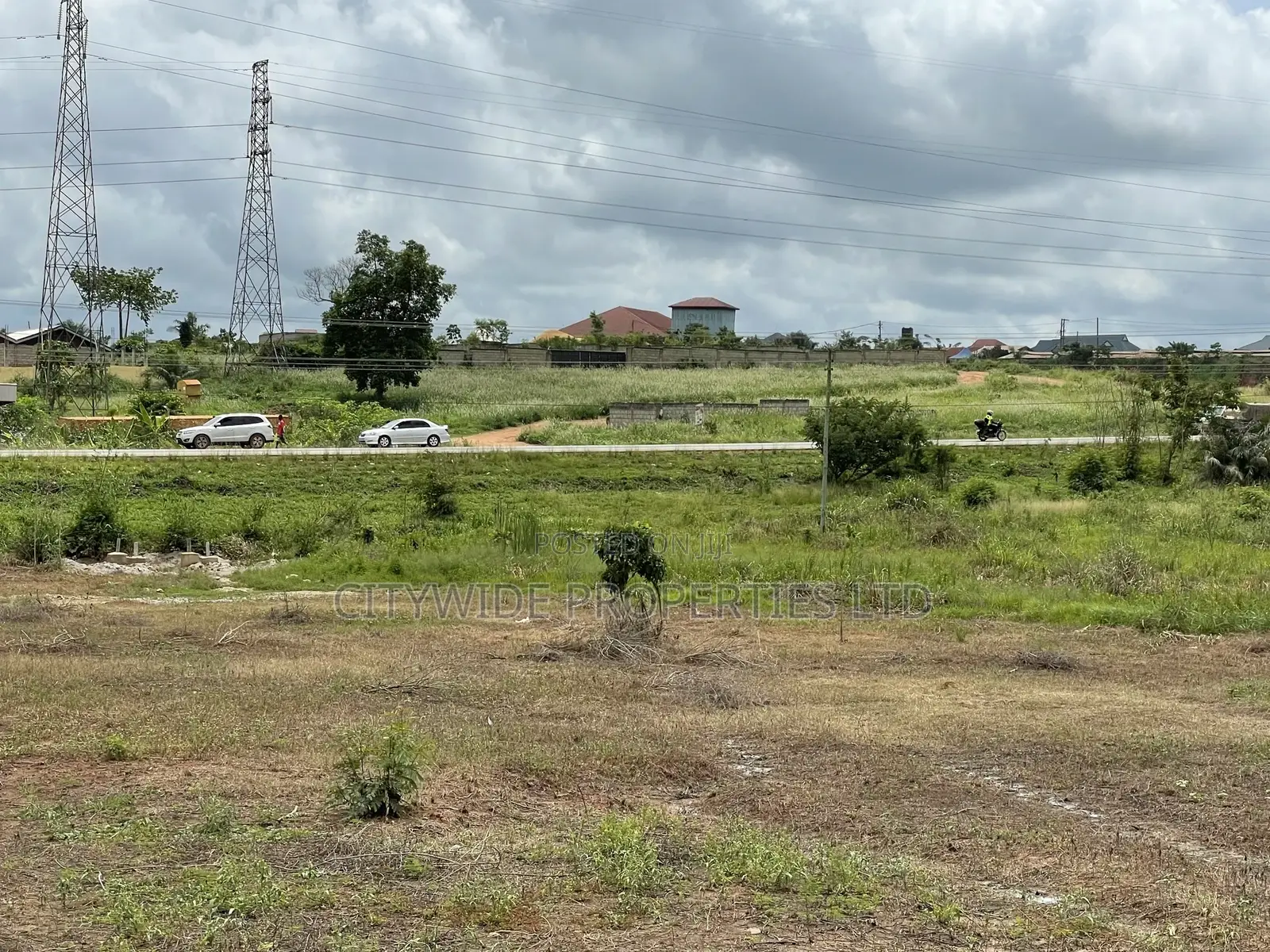 Accra-Kumasi Hwy Roadside Commercial Land for Sale at Ejisu, Kumasi