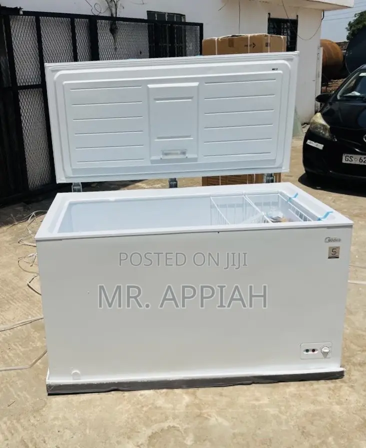Sleek Midea 418liters 1 Door Electric Chest Freezer(White)