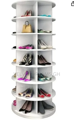 360° Rotating Shoe Rack – Space Saving Shoe Organizer
