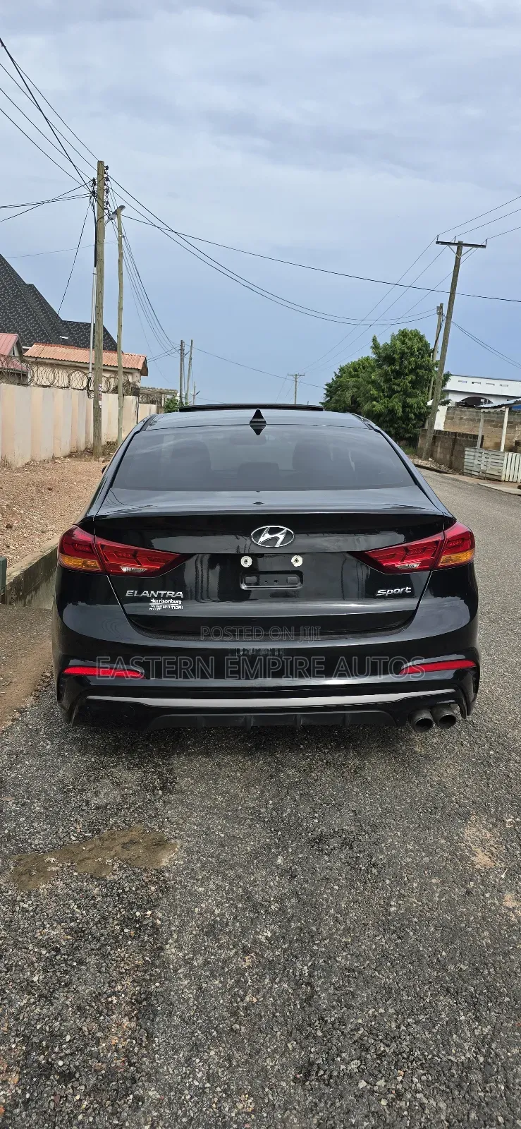 Hyundai Elantra Sport 2018 Black