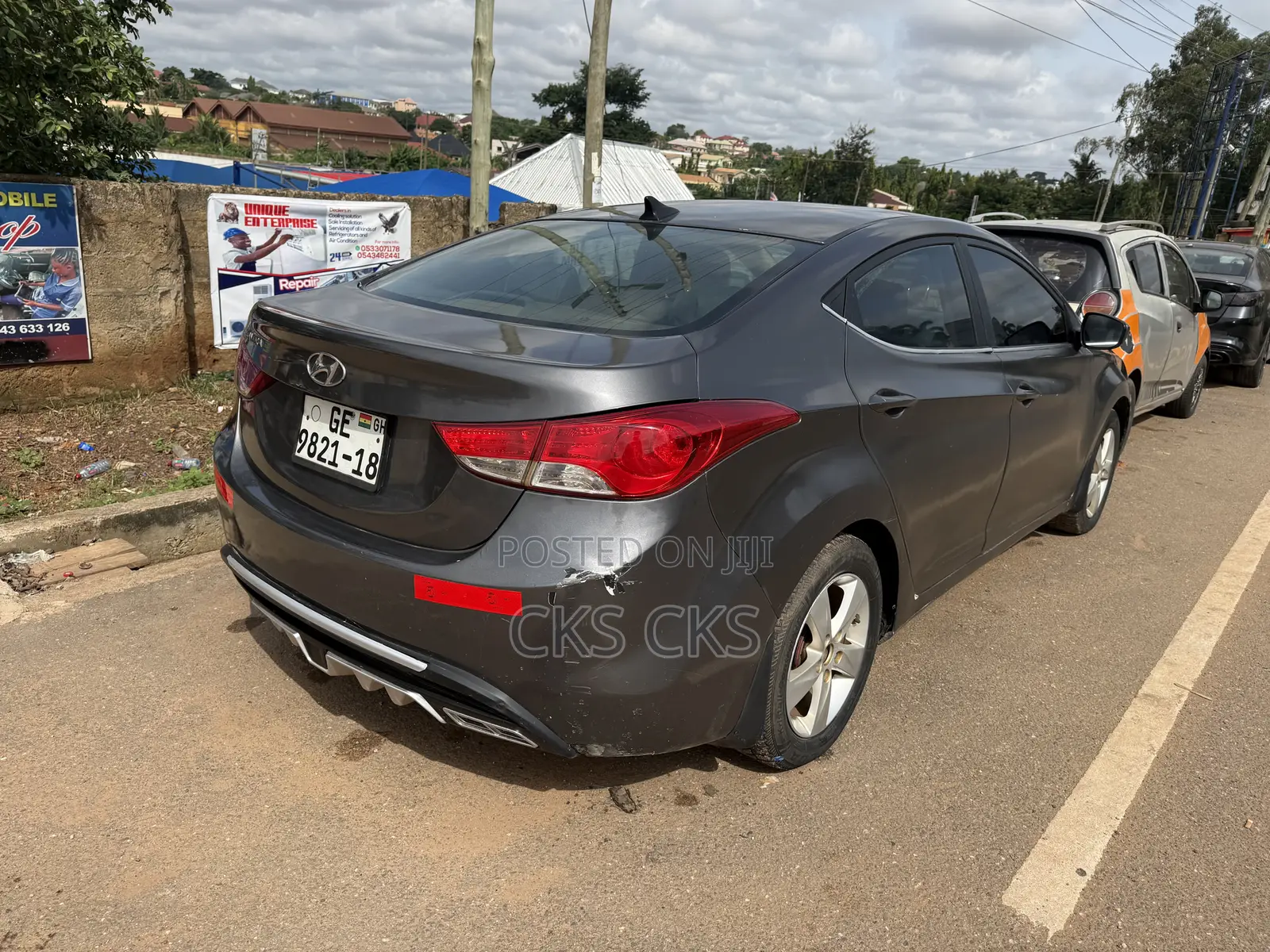 Hyundai Elantra 2013 Gray