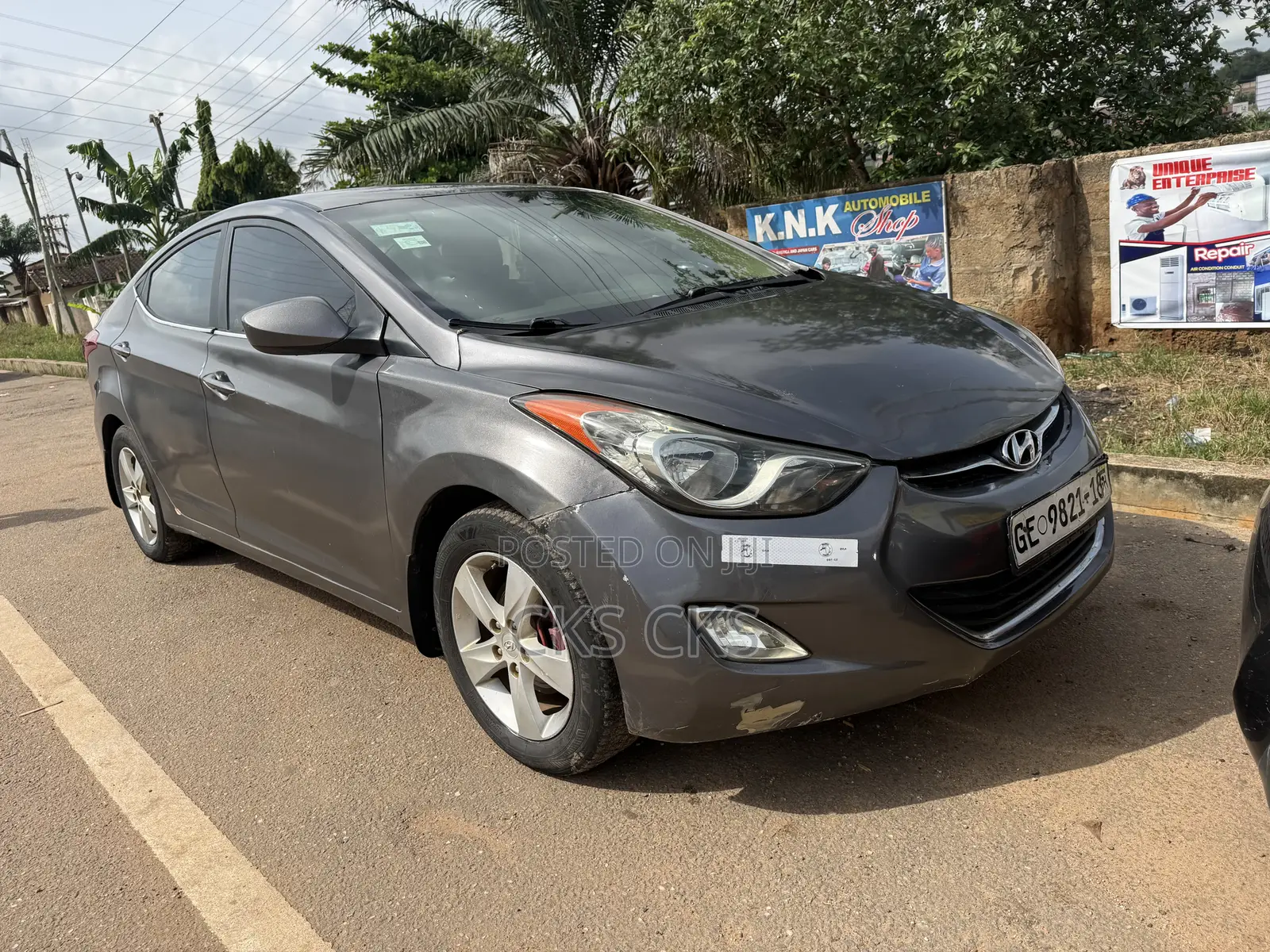 Hyundai Elantra 2013 Gray